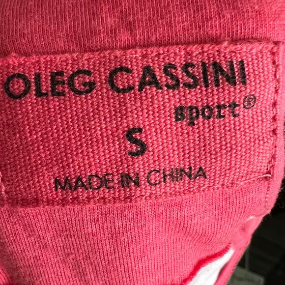 Oleg Cassini Sport Pink Leopard Zip Up‎ Jacket Y2K Retro Streetwear Small - Picture 4 of 6